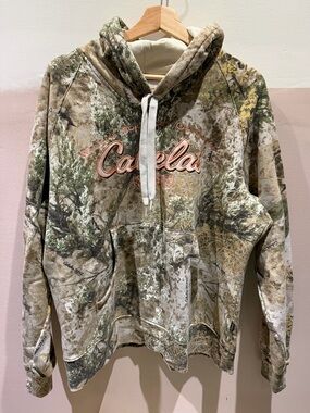 Cabela's Camo Logo Hoodie